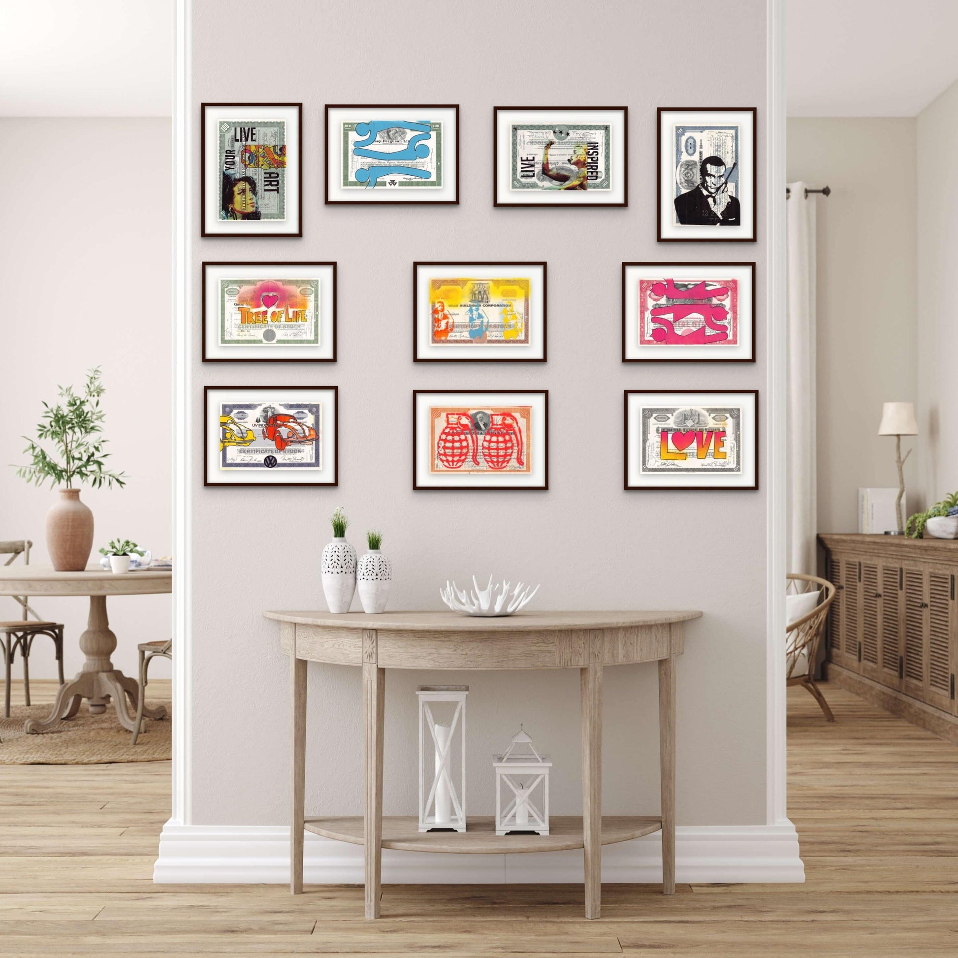 Pink x3 by Willy B - Signature Fine Art