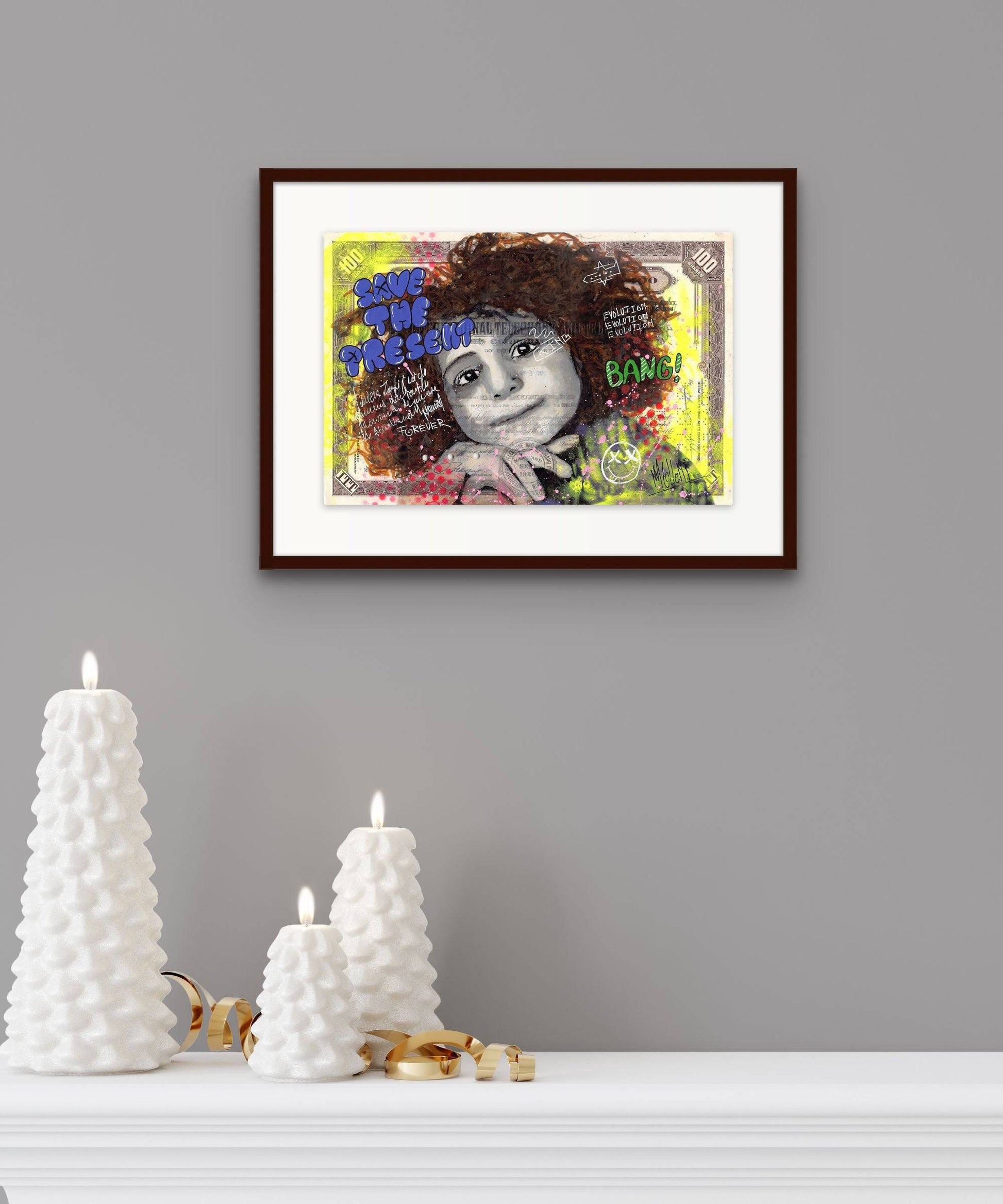 Save the present by Nathalie Molla - Signature Fine Art