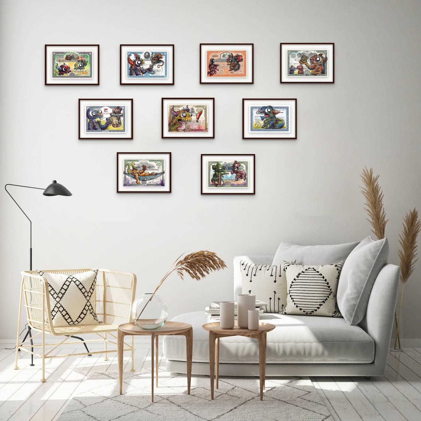 Lazy Dayz by Majic Monster - Signature Fine Art